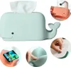 Whale Tissue Box Taschentuchbox mit Handyhalter, Tücherbox Produktbild-Vorschau 3