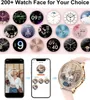 Smartwatch Damen Premium Mit Telefonfunktion Schrittzähler Produktbild-Vorschau 4