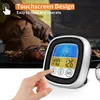Digitales Küchenthermometer mit Sonde und Farb-Touchscreen Produktbild-Vorschau 2