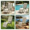 CASABEL chaise pliante Zéro Gravité Vert sauge avec Voir les images du produit 4