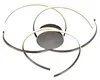casa NOVA Deckenleuchte NALA DH 90x25 cm grau Deckenlampe Produktbild-Vorschau 2