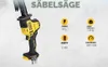 DeWALT DCS369N-XJ, Striedavý, Čierna, Žltá, 2800 spm, 9 cm, Náhľad obrázku produktu 25