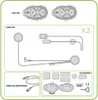 Interphone INTERPHOLINKTP, 300 m, Čierna, IP67, 15 h, 55 g, Náhľad obrázku produktu 6