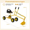 COSTWAY koparka obrotowa 360°, 122x40x66 cm gigantyczna Podgląd zdjęcia produktu 3