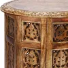 Orientalischer Beistelltisch Klapptisch Ashkar Braun Produktbild-Vorschau 2