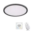 Just Light LED Deckenlampe "Flat" schwarz, 20 W, CCT Produktbild-Vorschau 4