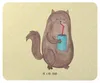 Mr. & Mrs. Panda Mouse Pad Katze Dose - Gelb Pastell - Produktbild-Vorschau 1