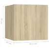 vidaXL 7-tlg. TV-Schrank-Set Sonoma-Eiche Holzwerkstoff -  Produktbild-Vorschau 10