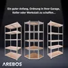 Scaffalatura AREBOS per carichi pesanti 200x90x45 cm 1000 Anteprima dell’immagine prodotto 13