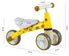 ECOTOYS trottinette girafe jaune Voir les images du produit 16