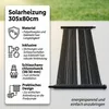 Mucola Solarheizung 305x80CM Solarpanel Solarkollektor Produktbild-Vorschau 2