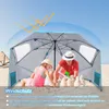 Aopunly Strandschirm Sonnenschirm 210cm UV Schutz 50+ Produktbild-Vorschau 3