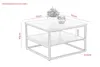 A sketch of a square coffee table with dimensions indicated. Produktbild-Vorschau