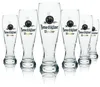 6x Benediktiner Bier Glas Weizen 0,5l Rastal Produktbild-Vorschau 1