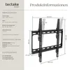 tectake® TV Wandhalterung für 26 - 75 Zoll (66 - 191 cm) Produktbild-Vorschau 6