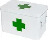 Medizinbox Hausapotheke Metall HMF 1771 Weiß 32.5 x 20 x 20.5 cm für den täglichen Gebrauch Produktbild-Vorschau