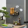 com-four® 2x Kühlschrank-Magnetregal - Hängeregal mit je 2 Produktbild-Vorschau 3