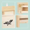 Relaxdays : lot de 4 nichoirs pour chauves-souris, abri Voir les images du produit 7