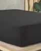 Lenzuolo con angoli Vency Premium in jersey 140x200 cm nero Anteprima dell’immagine prodotto 3