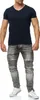 Mivaro Herren T-Shirt 3er Pack V-Ausschnitt Dunkelblau - Produktbild-Vorschau 4