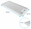 Filtro antigrasso Electrolux in metallo 455x185x8mm Anteprima dell’immagine prodotto 8