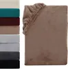 Winter Spannbettlaken Teddy Plüsch 90-100x200 cm Warme Produktbild-Vorschau 1