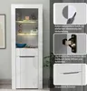 MODFU Vitrinen Bücherschrank Standvitrine Produktbild-Vorschau 4
