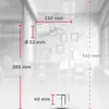 Klemmlampe - 5W, 400lm, LED, mit Stecker, dimmbar, Produktbild-Vorschau 5