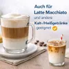 6er Set Latte Macchiato Gläser mit Henkel 230 ml klare Produktbild-Vorschau 3