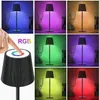 Tischlampe Kabellos, RGB LED Tischleuchte, Dimmbar Touch Produktbild-Vorschau 4