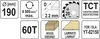 Yato YT-60636, Kunststoff, Holz, 19 cm, 2 cm, Produktbild-Vorschau 3