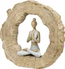 Gilde Skulptur, rund, "Padmasana", Yogamotiv, Kunstharz, Anteprima dell’immagine prodotto 1