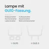 Modee GU10 LED Spot Lampe 1W 90lm 2700K Warmweiß 10 Stück Produktbild-Vorschau 5