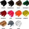 Pfeifenreiniger 20 Stück Chenille-Draht 10mm Länge 30cm Basteldraht Dekodraht Farbkarte Produktbild-Vorschau