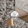 Shaggy Hochflor Langflor Teppich Sky Einfarbig in Grau Produktbild-Vorschau 4