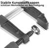 STAHLWERK 3 x Schraubzwinge 50x200 mm Klemmzwinge stabile Produktbild-Vorschau 4