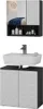 Badmöbel-Set Vicco Edge Schwarz 2 Teile, Model 40563 Produktbild-Vorschau 7