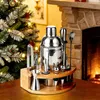 12-teiliges Cocktail Shaker Set 750 ml aus Edelstahl, Produktbild-Vorschau 8