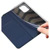 A hand is shown peeling back a blue flip cover from a clear phone case with a wavy pattern. Anteprima dell’immagine prodotto