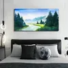 Coloray Canvas 140x70  Wandbild Leinwand Bilder Wald Bäume Produktbild-Vorschau 4