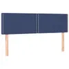 vidaXL Boxspringbett mit Matratze Blau 140x200 cm Stoff -  Produktbild-Vorschau 7