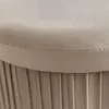Relaxdays Pouf in velluto, pouf con vano portaoggetti, Anteprima dell’immagine prodotto 6