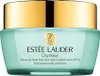 A close-up studio shot of an Estee Lauder DayWear Multi-Protection Anti-Oxidant Creme SPF15 jar with a gold lid. Produktbild-Vorschau
