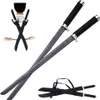 Set decorativo di spade ninja (2 pezzi) con tracolla – Anteprima dell’immagine prodotto 2