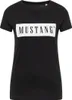 MUSTANG Damen, T-Shirt Alina C Logo Tee, S, Schwarz, sport, Produktbild-Vorschau 7