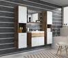 Set da bagno MAYRA XL - rovere wotan / bianco lucido Anteprima dell’immagine prodotto 2