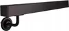 A black metal handrail bracket and section of a handrail against a white background. Náhľad obrázku produktu
