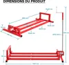 Wiltec Cric lève Tracteur Tondeuse – 400 kg max. – Acier – Voir les images du produit 5