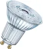 A close-up studio shot of a clear glass LED light bulb with a metallic base. Anteprima dell’immagine prodotto