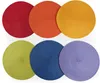 Rundes Set aus 6 Tischsets, Polypropylen, mehrfarbig, Produktbild-Vorschau 1